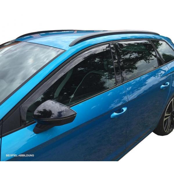 ClimAir WINDABWEISER REGENABWEISER schwarz vorn für VW Golf Sportsvan 2014+ 3882D mit ABE