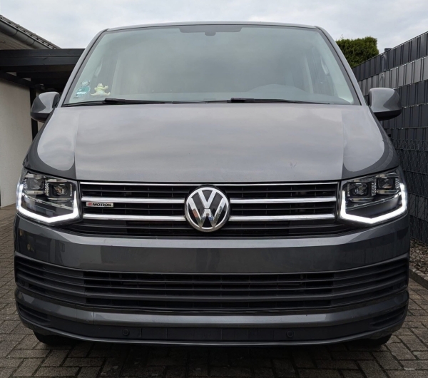VOLL-LED Scheinwerfer für VW T6 15-19 dynamischer Blinker Led Tagfahrlicht schwarz V2