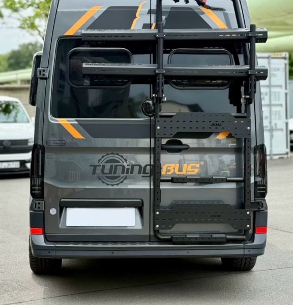 Voll LED Rückleuchten für VW Crafter SY SX ab 2016 schwarz smoke dynamischer Blinker