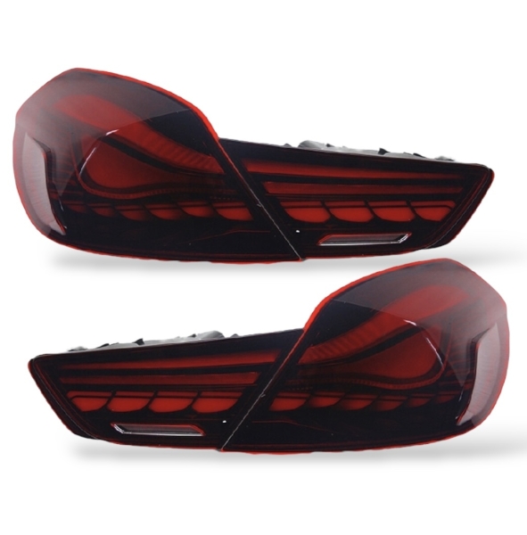 OLED Rückleuchten für BMW 6er 10-17 F06 F12 F13 Startanimation dynamischer Blinker dunkelrot