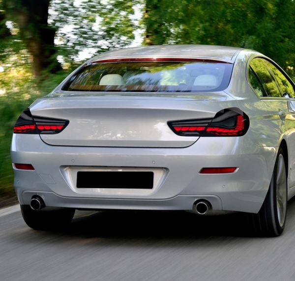 OLED Rückleuchten für BMW 6er 10-17 F06 F12 F13 Startanimation dynamischer Blinker schwarz