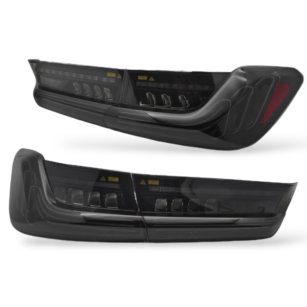 LaserLINE Led Rückleuchten für BMW G20 3er ab 2019 Limousine dynamisch schwarz smoke