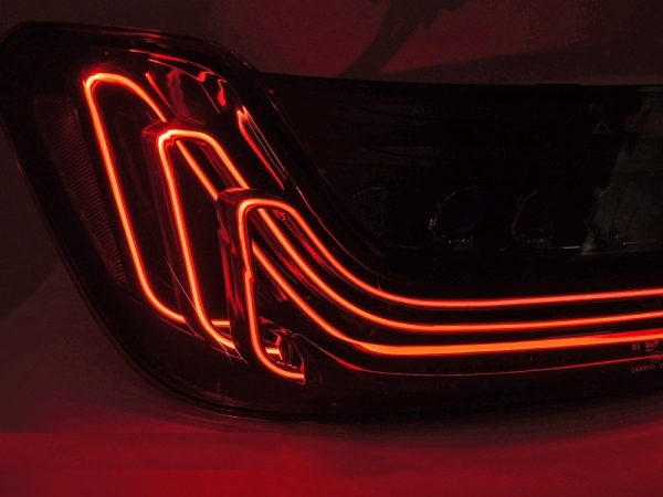 LaserLINE Led Rückleuchten für BMW G20 3er ab 2019 Limousine dynamisch schwarz smoke