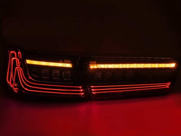 LaserLINE Led Rückleuchten für BMW G20 3er ab 2019 Limousine dynamisch schwarz smoke