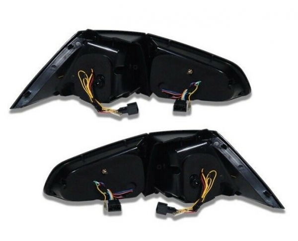 LED Rückleuchten für VW Golf 7 2017-2019 dynamischer LED Blinker schwarz Litec