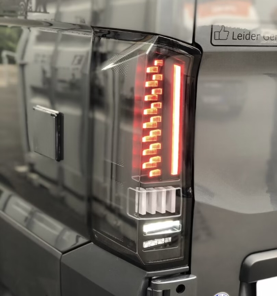 Voll LED Rückleuchten für VW Crafter SY SX ab 2016 schwarz klar dynamischer Blinker