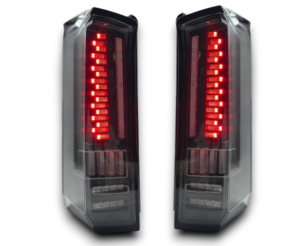 Voll LED Rückleuchten für MAN TGE ab 2016 schwarz smoke dynamischer Blinker