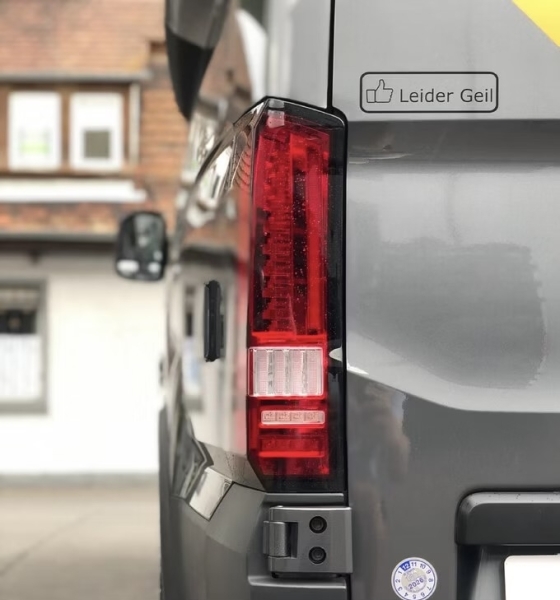 Voll LED Rückleuchten für MAN TGE ab 2016 rot klar dynamischer Blinker