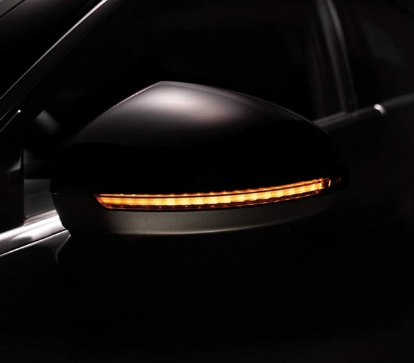 OSRAM Dynamischer LED Spiegelblinker für Audi A4 B9 2016- Laufblinker WHITE-EDITION