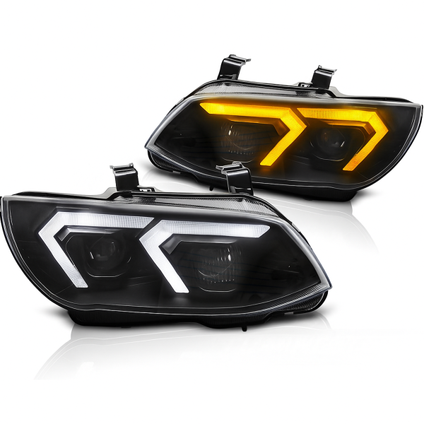 LED DRL Xenon Scheinwerfer für BMW E92 E93 LCI 03/2011-2013 schwarz ohne AFS