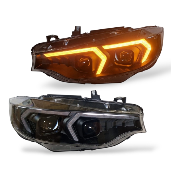 LED DRL Xenon Scheinwerfer für BMW 4er F32 F33 Coupé Cabrio 13-17 mit AFS