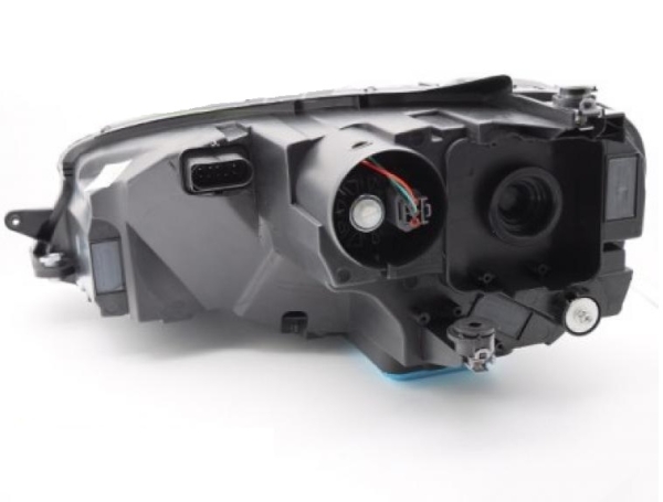 Voll Led Scheinwerfer für VW Golf 7 12-17 schwarz chrom mit Startanimation und Led Blinker