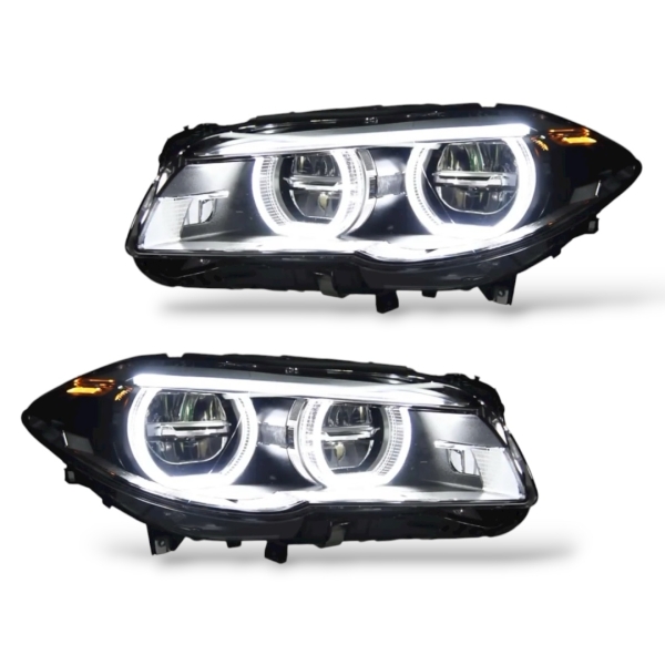 VOLL-LED Scheinwerfer für BMW 5er F10 F11 Bj. 10-13 Led Tagfahrlicht Led Blinker für Xenon ohne AFS