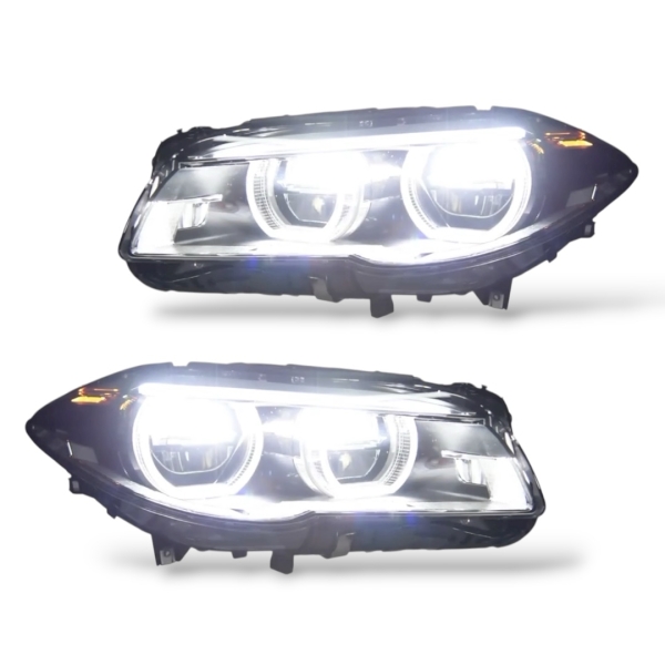 VOLL-LED Scheinwerfer für BMW 5er F10 F11 Bj. 13-16 Led Tagfahrlicht Led Blinker für Xenon ohne AFS