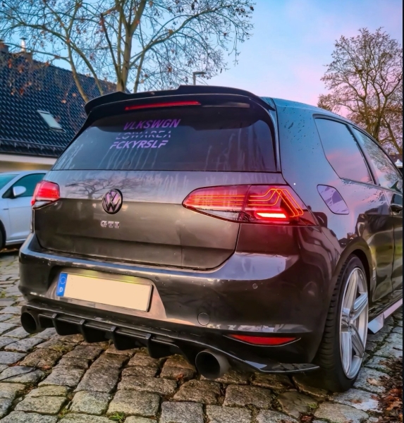 Laserline LED Rückleuchten für VW Golf 7 2013-2017 dynamischer LED Blinker rot smoke