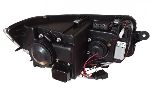 VOLL-LED Scheinwerfer für Ford Transit Custom 12-18 Led Blinker Led Tagfahrlicht
