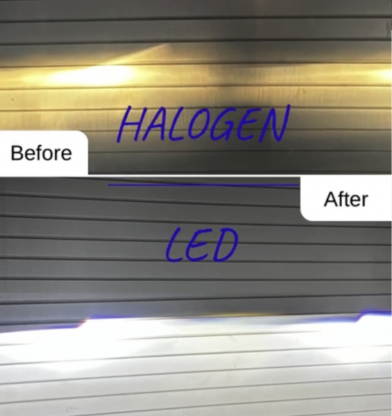 VOLL-LED Scheinwerfer für Ford Transit Custom 12-18 Led Blinker Led Tagfahrlicht
