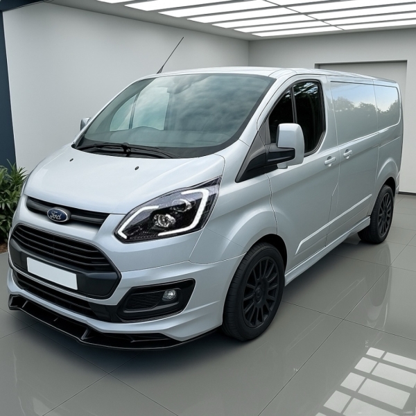 VOLL-LED Scheinwerfer für Ford Transit Custom 12-18 Led Blinker Led Tagfahrlicht