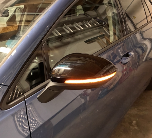 OSRAM Dynamischer LED Spiegelblinker für Cupra Born 2021+ Laufblinker BLACK-EDITION