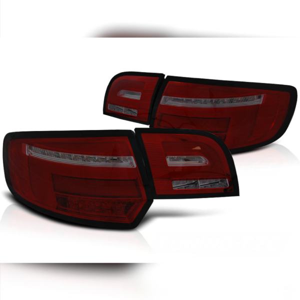 LED Rückleuchten für Audi A3 8P Sportback Bj 08-12 Facelift rot smoke 8V-Design