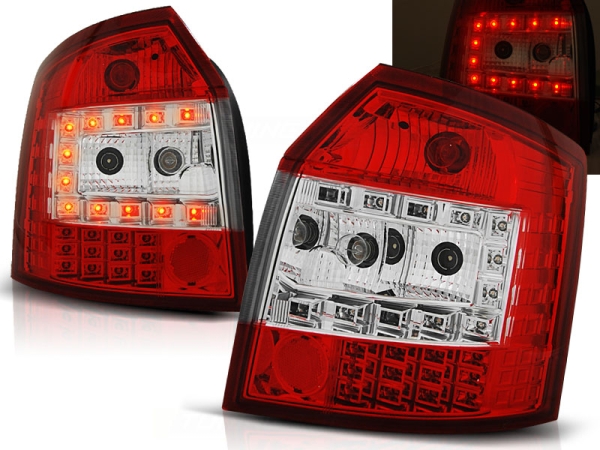 LED Rückleuchten rot klar für Audi A4 B6 8E Avant 01-04