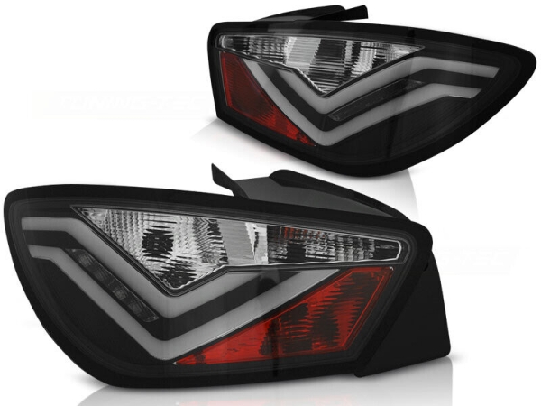 LED Rückleuchten für Seat Ibiza 6J Bj 2008-2018 schwarz klar