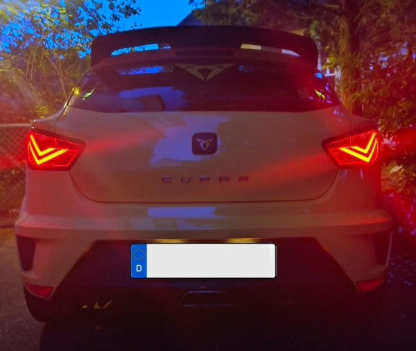 LED Rückleuchten für Seat Ibiza 6J Bj 2008-2018 schwarz klar