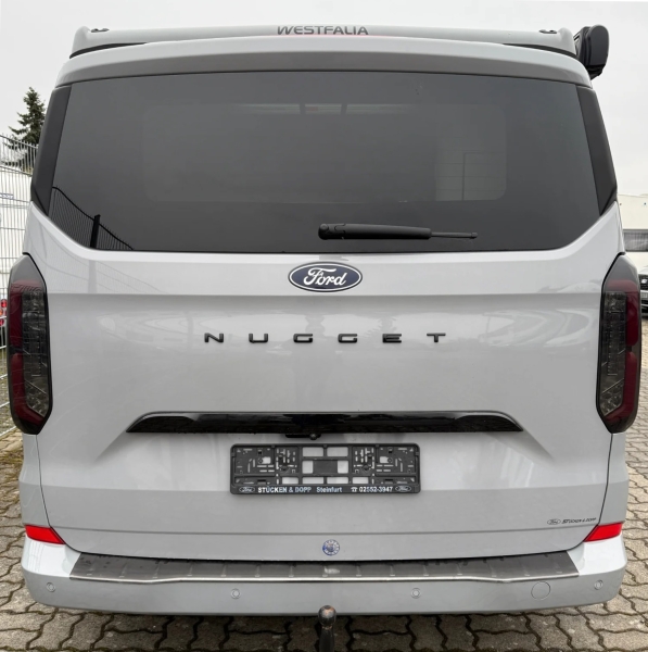 Lightbar LED Rückleuchten für Ford Transit Custom 2023+ schwarz smoke