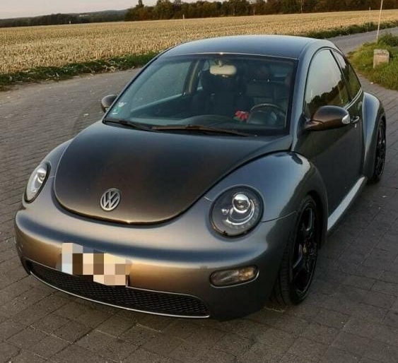 Led Tagfahrlicht-Optik Scheinwerfer für VW New Beetle 1997-2005 schwarz black