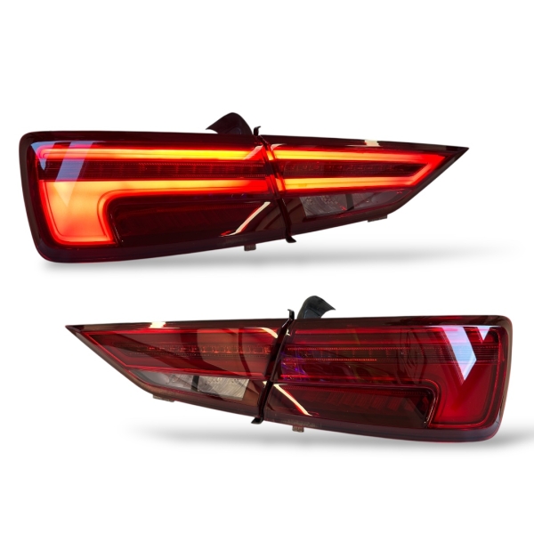 LED Rückleuchten für Audi A3 8V Limousine Bj 12-16 rot dynamischer Blinker für orig. HALOGEN