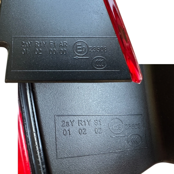 LED Rückleuchten für Audi A3 8V Limousine Bj 12-16 rot dynamischer Blinker für orig. HALOGEN