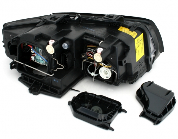 Upgrade Scheinwerfer für AUDI A4 8E B6 01-04 Xenon-Look schwarz