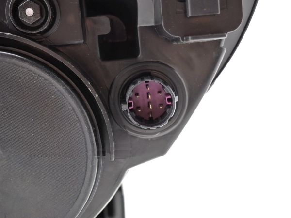 Klarglas Scheinwerfer schwarz für Fiat Ducato 2011-2014