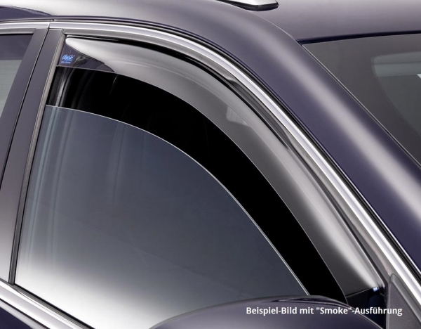 ClimAir WINDABWEISER REGENABWEISER schwarz vorn für VW Golf 8 5-Türer + Variant mit ABE