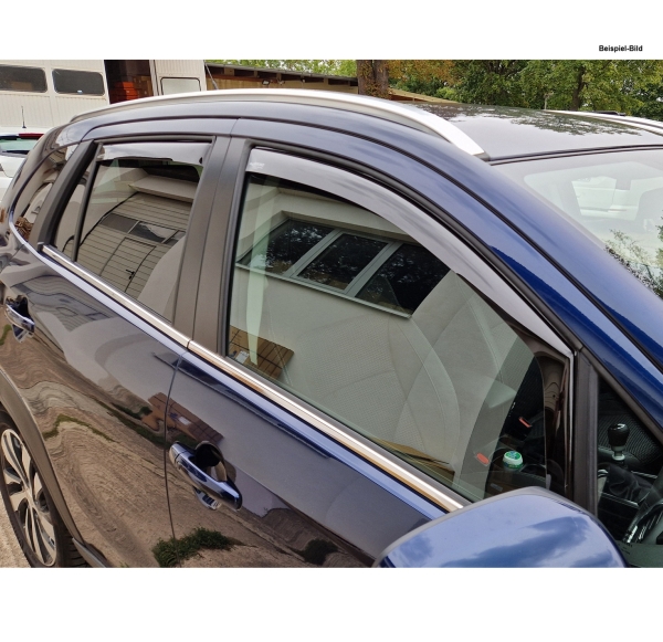 ClimAir WINDABWEISER REGENABWEISER schwarz vorn für VW Golf 8 5-Türer + Variant mit ABE