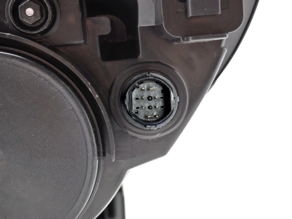 Klarglas Scheinwerfer schwarz für Fiat Ducato 2006-2010