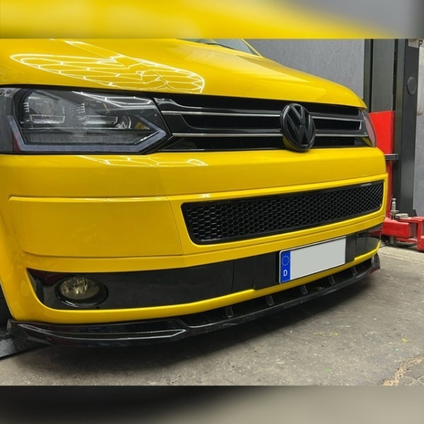 ABS Kühlergrill unten schwarz glänzend für VW T5 2009-2015 Facelift