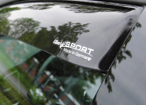 ClimAir WINDABWEISER REGENABWEISER schwarz für Renault Kangoo 08-21 3-Türer 5-Türer mit ABE