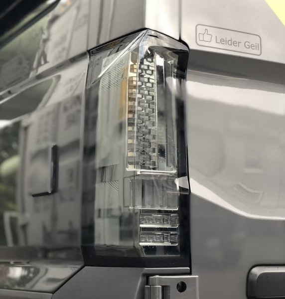 Voll LED Rückleuchten für MAN TGE ab 2016 smoke dynamischer Blinker