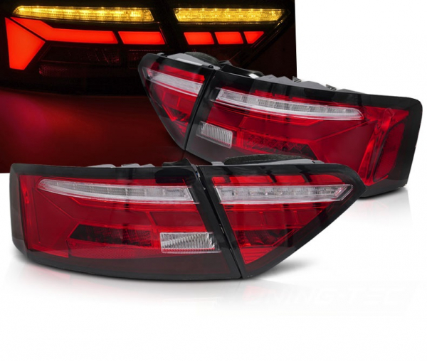 LED Rückleuchten für Audi A5 8T 8F 08/2011-2016 rot klar für orig. Halogen
