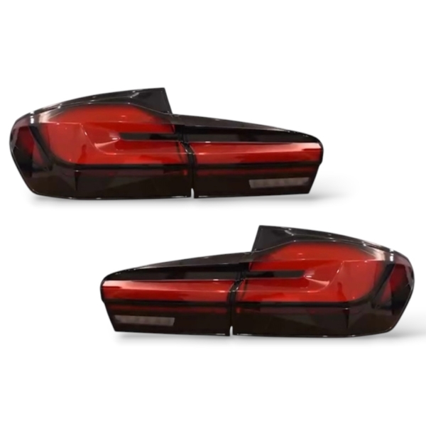 LED Rückleuchten für BMW F11 5er 10-17 Touring Startanimation dynamischer Blinker schwarz rot
