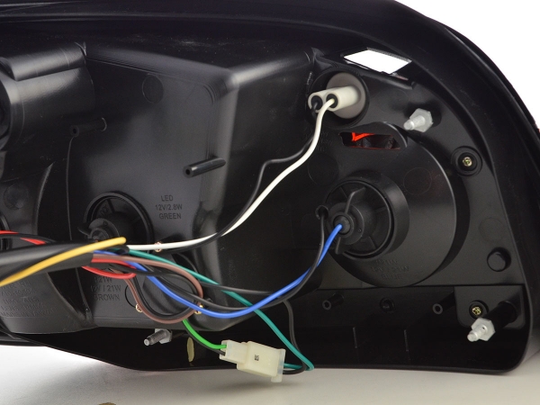 LED Rückleuchten für BMW E60 Limousine 03-07 rot chrom dynamischer Blinker Sonar