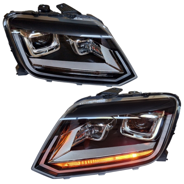 Led Scheinwerfer passend für VW Amarok 2010-2022 schwarz