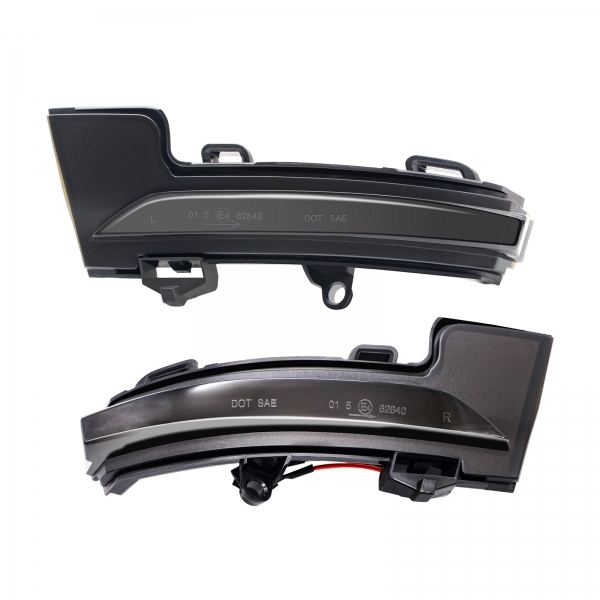 Dynamische Led Spiegelblinker schwarz für VW T-Roc 18-20