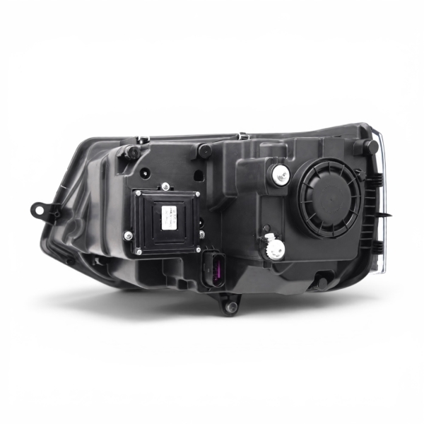 VOLL LED Scheinwerfer schwarz für VW T5 GP 09-15 statischer Blinker sequentieller Start