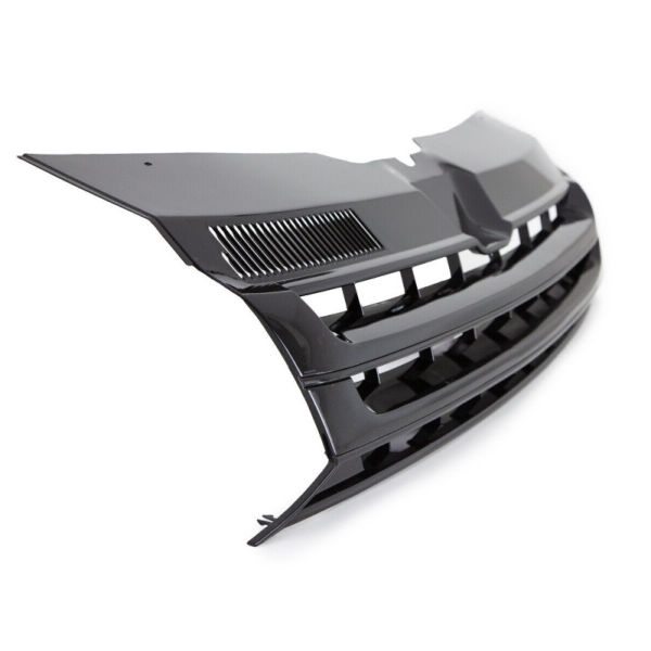 B-Ware ABS Kunststoff Frontgrill Kühlergrill schwarz ohne Emblem für VW T5 2009-2015 Facelift