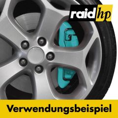 raid hp Bremssattellack türkis 6-teilig 2-Komponenten-System