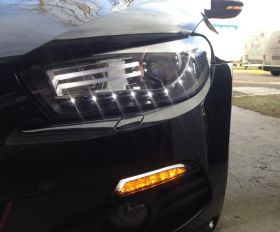 dynamischer LED Frontblinker Standlicht für VW Scirocco 08-14 smoke