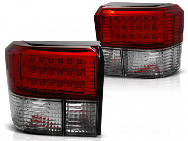 LED Rückleuchten für VW T4 90-03 rot klar DEPO
