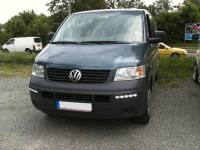 LED Tagfahrlicht für VW T5 Transporter 03-09 chrom Tagfahrleuchten